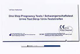 pregnancy test strips